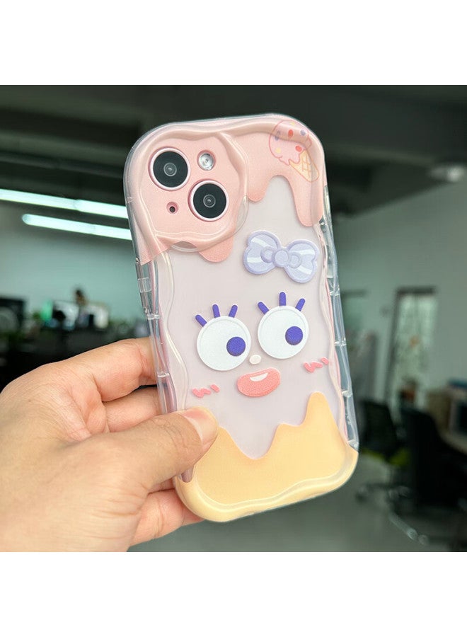 Jiang Ming Jiangming, Suitable For Apple 15 Plus Phone Case, Pink Soft Color, Girl Style, High-end Feel, 15 Plus Protective Cover, Four-corner Shockproof Soft Shell, Trendy, Popular, For Men And Women - Image 2