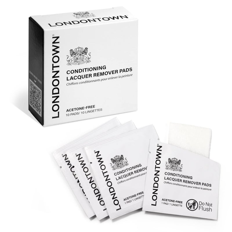 LONDONTOWN Conditioning Lacquer Remover Pads