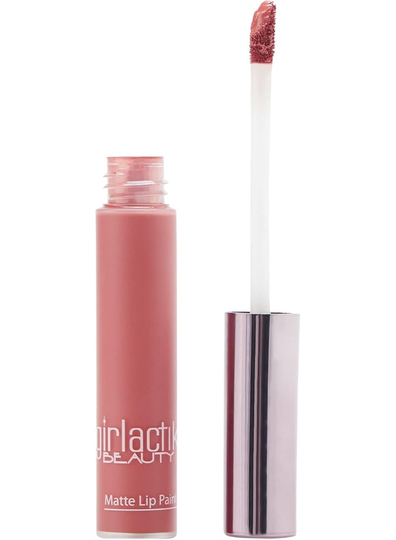 girlactik BEAUTY Girlactik Usa. Matte Lip Liquid In Nude Pink Shade. Longwear, Pigmented & Non-Drying Lipstick. -Sweet - Image 1