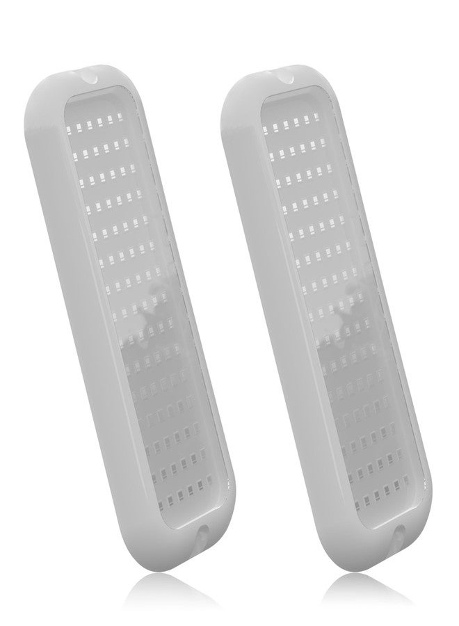 Goldlife مصابيح Goldlife B5 تحت الماء للقوارب، أزرق 2x3000 لومن DC12V IP68، غلاف أبيض وعدسة شفافة، مصابيح بحرية مقاومة للماء لليخوت والقوارب والعوامات الخارجية والداخلية والسطح الخلفي والمركبات الترفيهية والصيد (B5-02) - Image 1