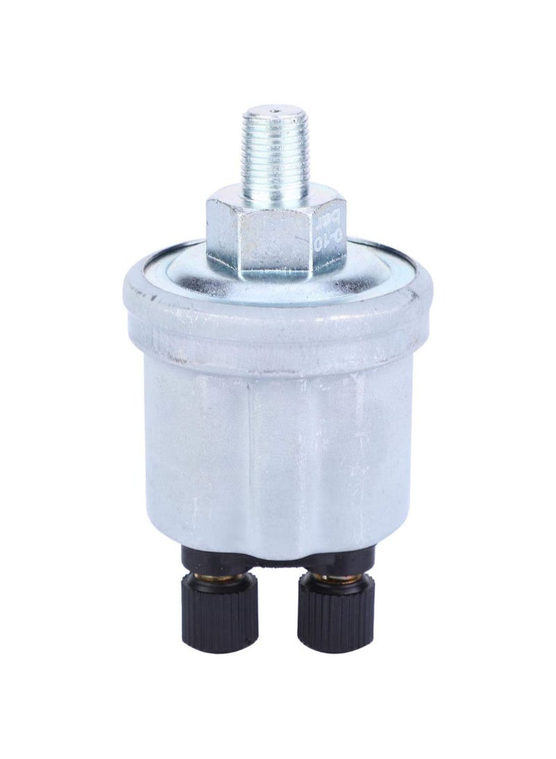 Generic Gear Oil Sensor 1/8-27 NPTF Thread Oil Pressure Sensor Sender Unit 0-10 Bar for VDO  - Image 1