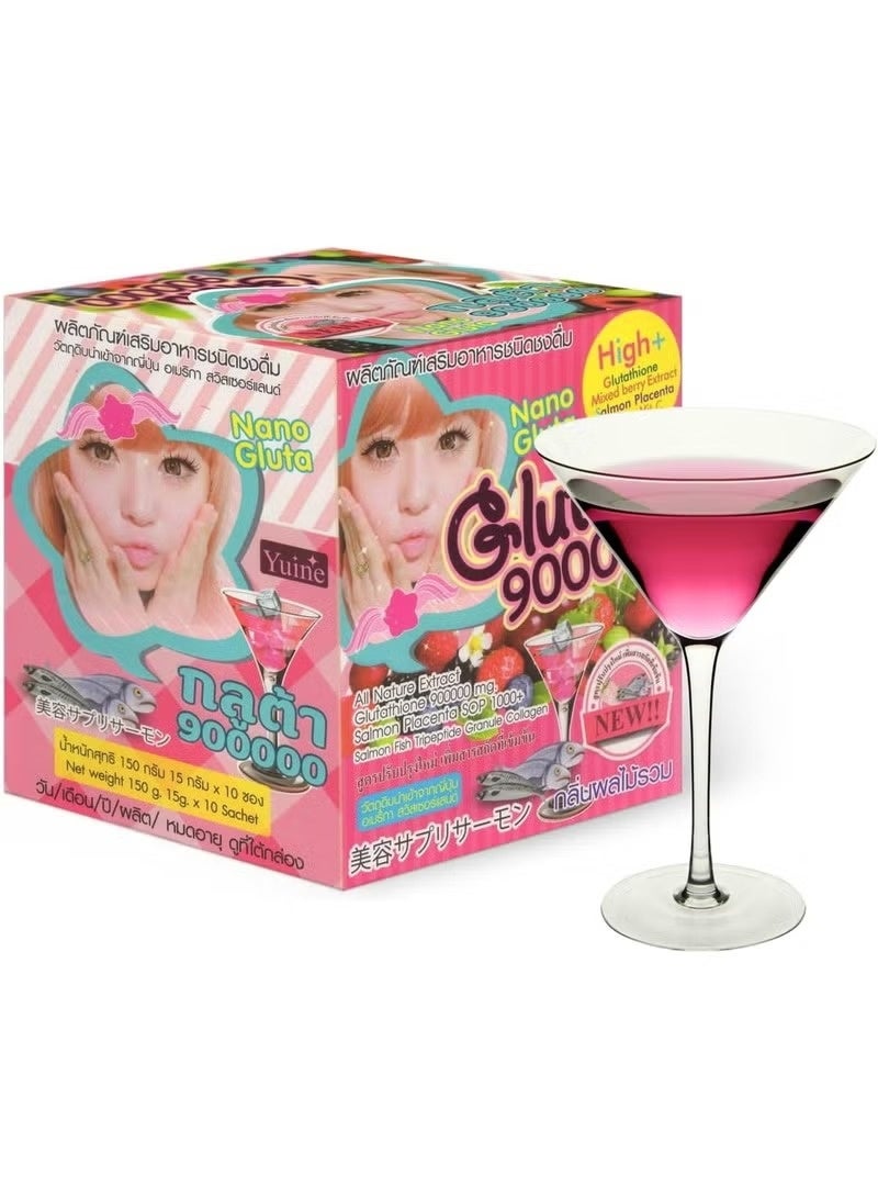 Gluta مشروب الجمال يويين نانو 900000 - 10 أكياس حصة واحدة - Image 1