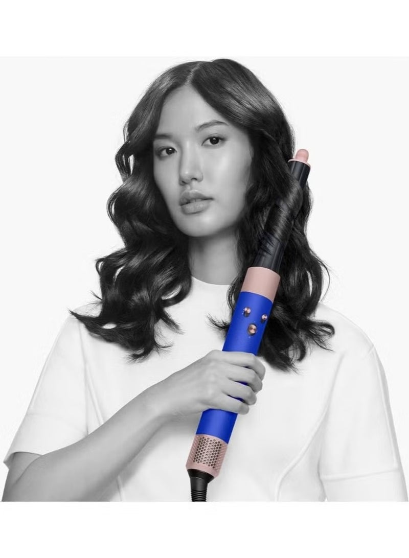 DS Dysaim HS05 Airwrap Multi-styler Complete Long, Special Edition, 3 Temperature Settings, 1300W Power, 8.5 ft Cable Length, 13.5 l/s Air Flow, Blue Blush - Image 2