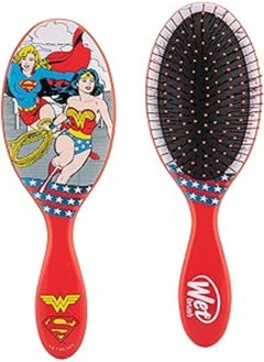 Wet brush Wet Brush Original Detangler Hair Brush - Justice League, (Wonder Woman & Supergirl) - Comb for Women, Men & Kids - Wet or Dry - Natural, Straight, Thick and Curly Hair - Pain-Free for All Hair Types 