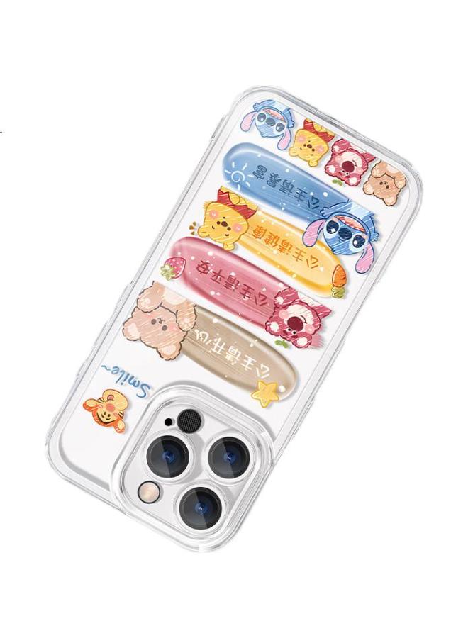 Xp Compatible With Apple 16 Pro Max Phone Case, Full Lens Protection, Iphone 16 Pro Max Transparent Soft Case, Silicone Cute Design For Girls, Shockproof, Premium Feel - Rich Animal - Image 1