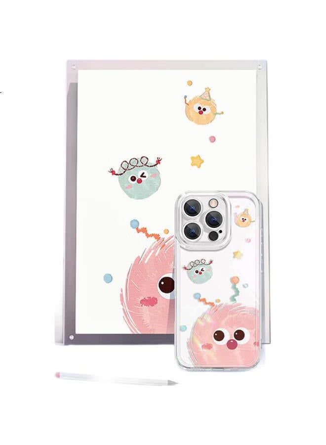 Xp Compatible With Apple 16 Pro Max Phone Case, Full Lens Protection, Iphone 16 Pro Max Transparent Soft Case, Silicone Cute Design For Girls, Shockproof, Premium Feel - Rich Animal - Image 2