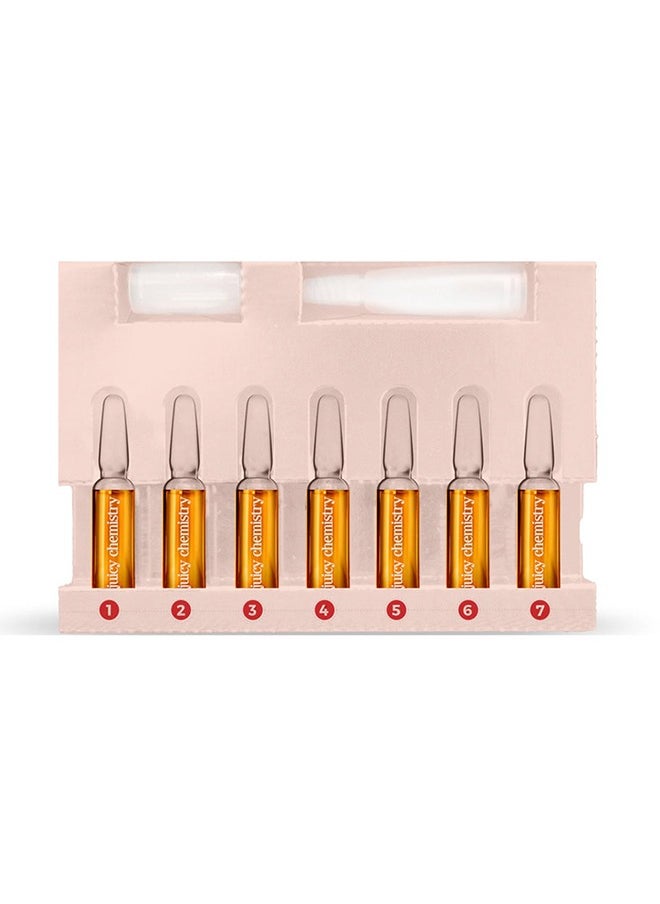 Juicy Chemistry Juicy Chemistry Prebiotic Ferment Barrier Repair Face Serum - 2 ml, Natural 7-Day Ampoule Kit, For Healthy Skin Barrier And Brighter Skin, For Men And Women, Cruelty-Free And 100% Vegan  - Image 4