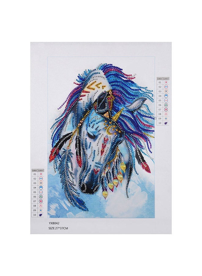 DIY 5D Diamond Painting Kit Multicolour 27x37centimeter - Image 2