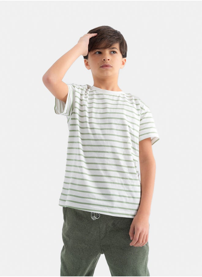 ASTK - Stripped T-Shirt - Image 1
