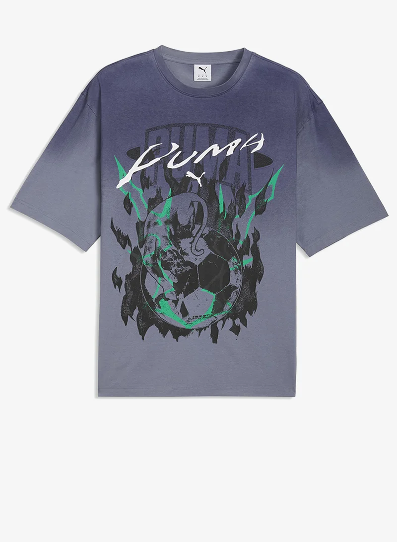 بوما Tech-X Graphic Washed Boxy T-Shirt