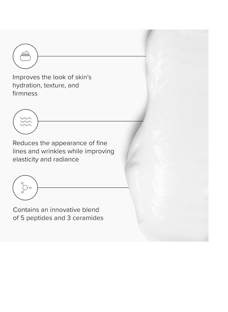 DRMTLGY DRMTLGY Peptide Night Cream Face Moisturizer. Fragrance Free and Oil Free Hydrating Facial Moisturizer for All Skin Types. 2.1 oz, 2 pack  - Image 2