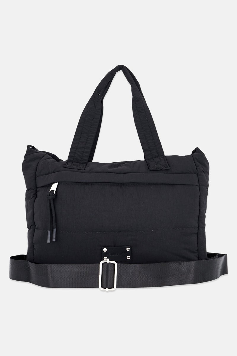 Bearpaw Women Brand Logo Tote Bag, Black  - Image 2
