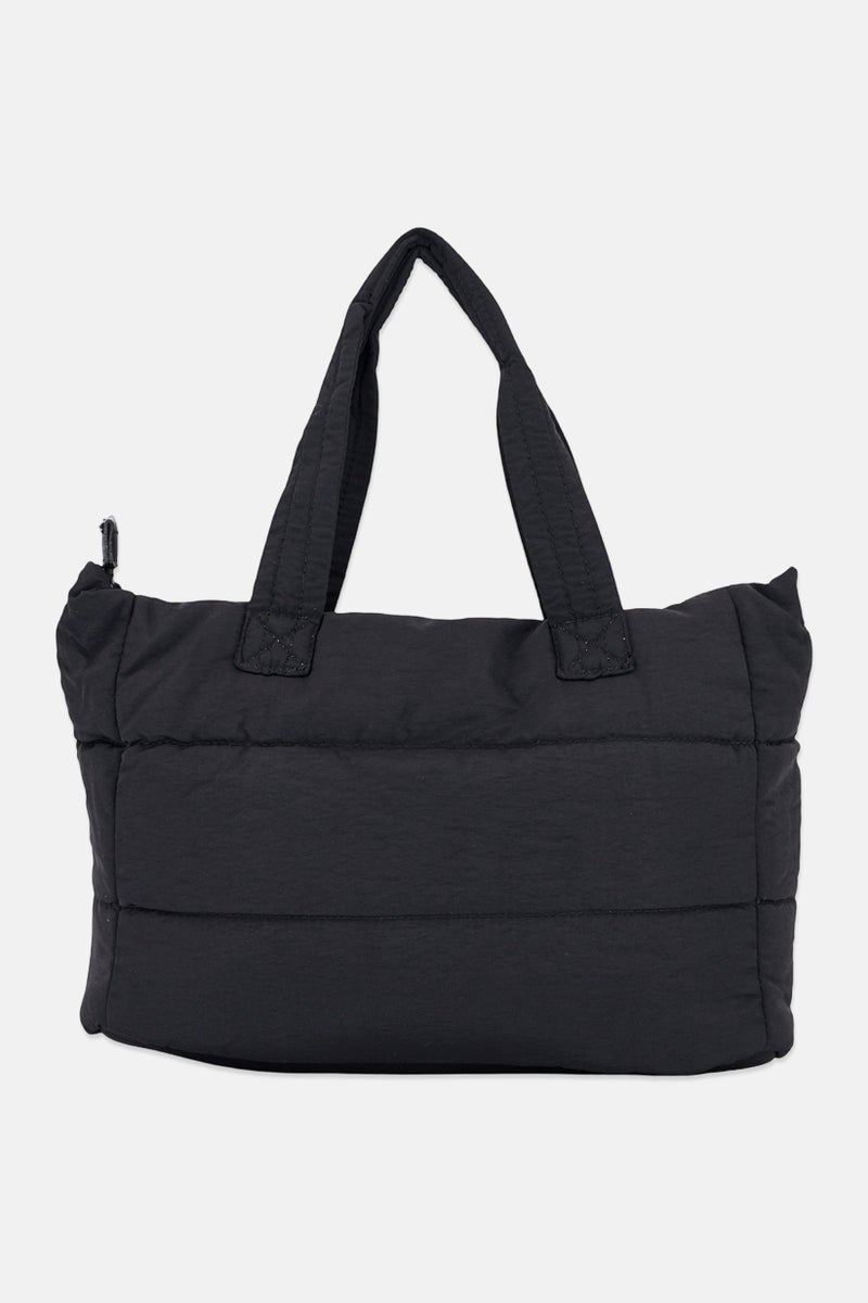 Bearpaw Women Brand Logo Tote Bag, Black  - Image 3