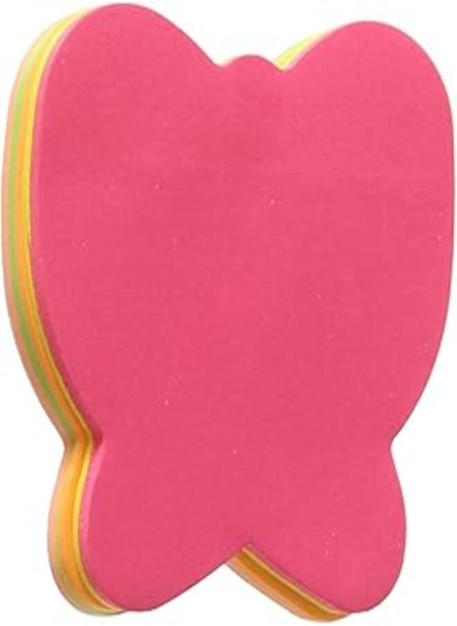 Kadisi Kadisi E147 Butterfly Shape Sticky Notes - Multi Color 