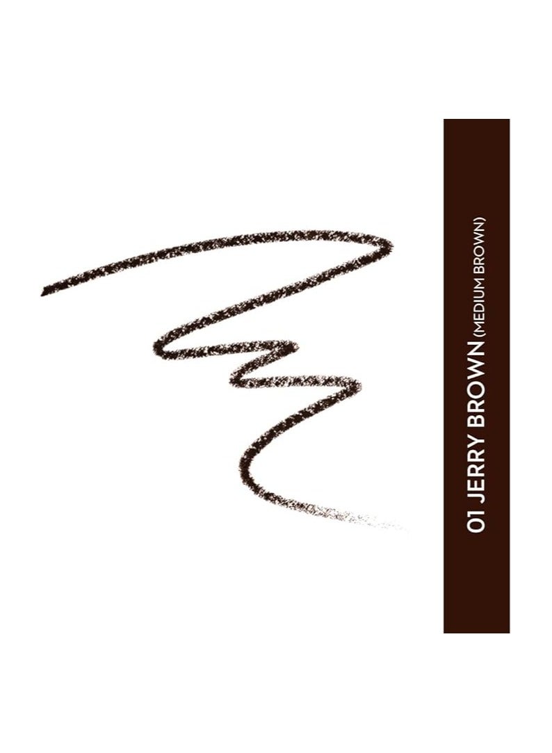 شوجار محدد الحواجب Arch Arrival من SUGAR Cosmetics، (01 Jerry Brown، بني متوسط) - Image 2