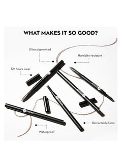 SUGAR SUGAR Cosmetics Arch Arrival Brow Definer, (01 Jerry Brown, Medium Brown)  - Image 3