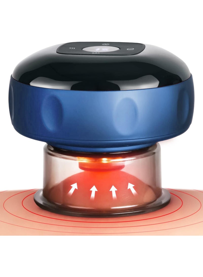 Electric Cupping Massage Device with 6–12 Massage Modes, Portable Rechargeable Body Massage Cup for Home and Personal Use - Image 1
