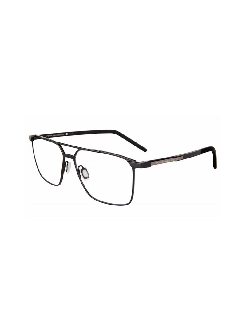 Porsche Design Men's Pilot Eyeglass Frame - P8392 B 56 - Lens Size: 56 Mm  - Image 2