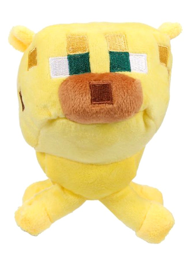 Arabest 10-inch Soft Fur Cat Plush Toy - Pixelated Design, Embroidered Details for Kids (3+), Gamers, Collectors - Image 2