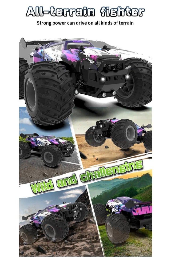 JJRC JJRC Pink Remote Control Car for Boys and Girls, 1:18 Fast rc Cars for Girls with 40+ KM/H 4WD Off-Road rc Truck  - Image 3