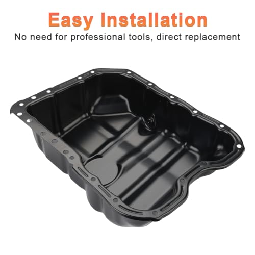 VANJING Engine Oil Pan with Drain Plug Compatible with Hyundai Santa Fe 2010-2020, Santa Fe Sport 2013-2018, Tucson 2010-2020, Sonata 2006-2019, Kia Optima 2006-2020, Forte 2010-2013 2.0L 2.4L - Image 5