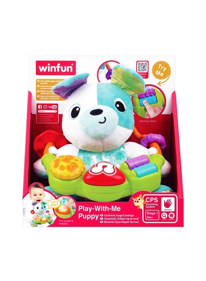 WinFun Play With Me Puppy Plush Toy - Image 1