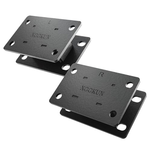 XOOKUN Front Bumper Extension Bracket for 20072018 Wrangler JK 20182024 Wrangler JL20212024Wrangler 4Xe 20202024 Gladiator 2 18 in Depth - Image 1