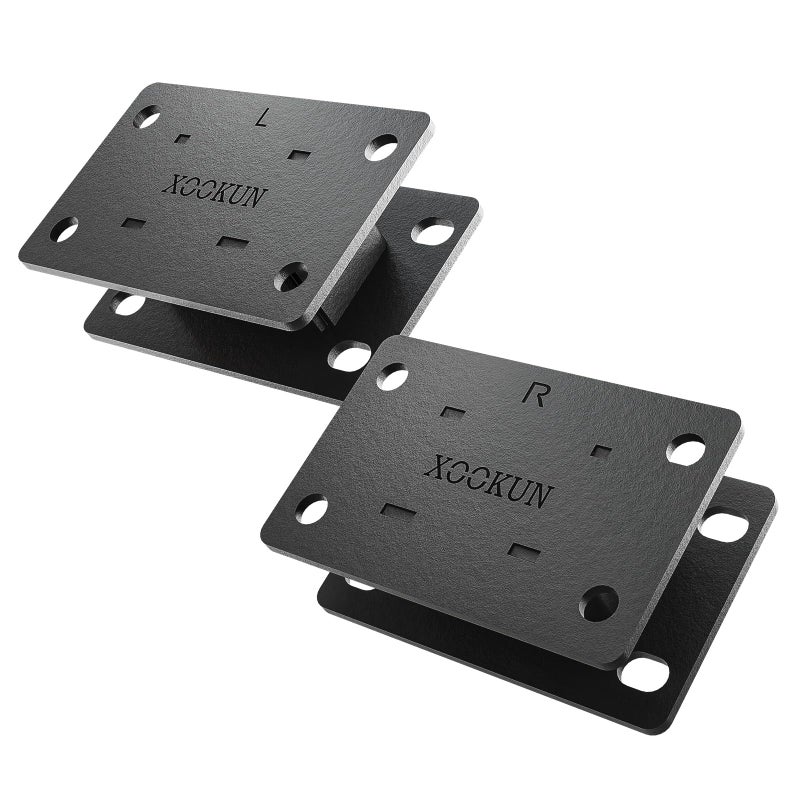 XOOKUN Front Bumper Extension Bracket for 20072018 Wrangler JK 20182024 Wrangler JL20212024Wrangler 4Xe 20202024 Gladiator 2 18 in Depth - Image 3