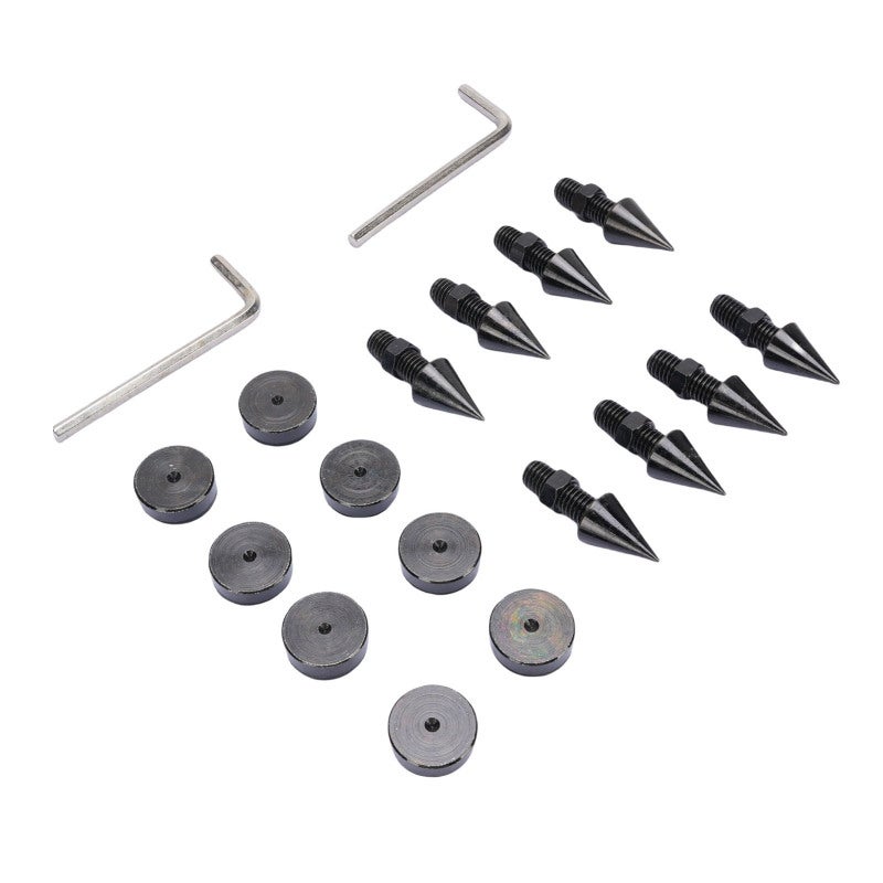 Adjustable Speaker Isolation Spikes: 8-Pack Iron Construction, Enhanced Sound Clarity - Height Adjustable Vibration Reduction for Speakers, Subwoofers, Turntables and Acoustic Equipment - Image 3