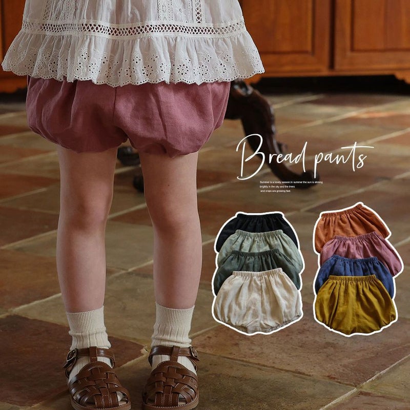 Kindergarten Baby'S All-Match Casual Pp Pants Niche Pants Girl'S Summer Western-Style Pants Children'S Shorts Cotton - Image 2