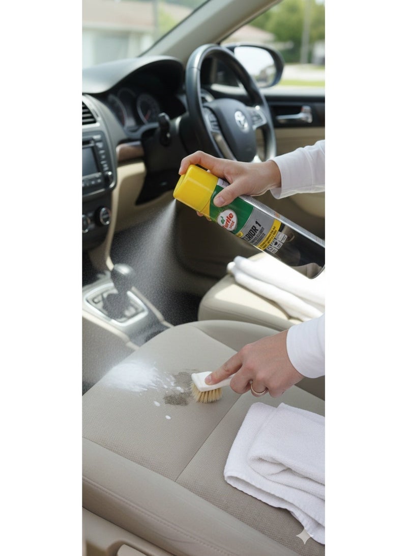 TurtleWax Interior 1 Multi-Purpose Cleaner & Stain Remover – High-Performance 1-Step Cleaning – For Fabrics, Carpets & Vinyl – 500 ml - Image 3