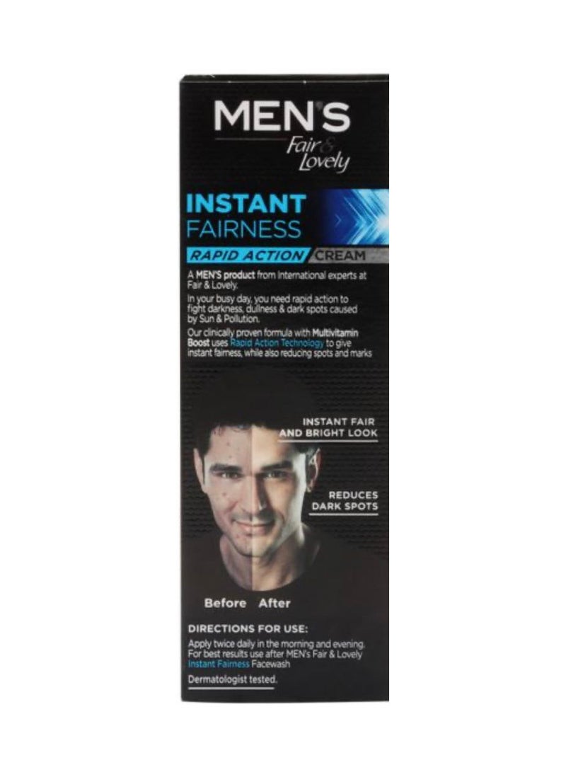 Fair & Lovely Glow And Handsome Instant Brightness Face Cream For Men White 50g - Image 2