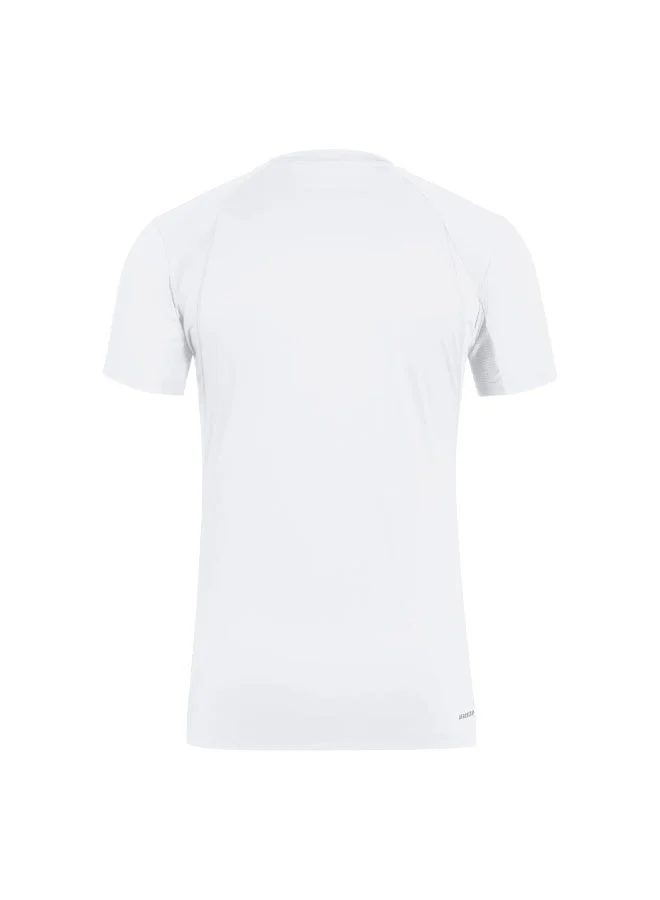 اديداس تيشيرت كلوب  ستر أبيض رجالي قصير الأكمام