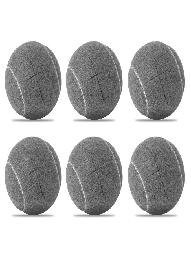 ZIYIZE PreCut Walker Tennis Ball Glides 6PCS Walkers Legs Universal Precut Glide Balls | Heavy Duty Long Lasting Felt Pad Glide Coverings (Grey) - Image 1