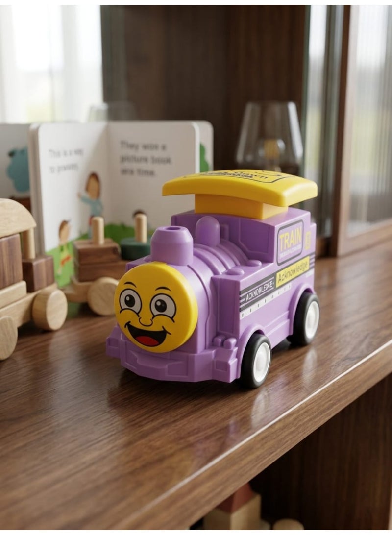 لعبة قطار للأطفال بنظام الضغط بدون بطاريات