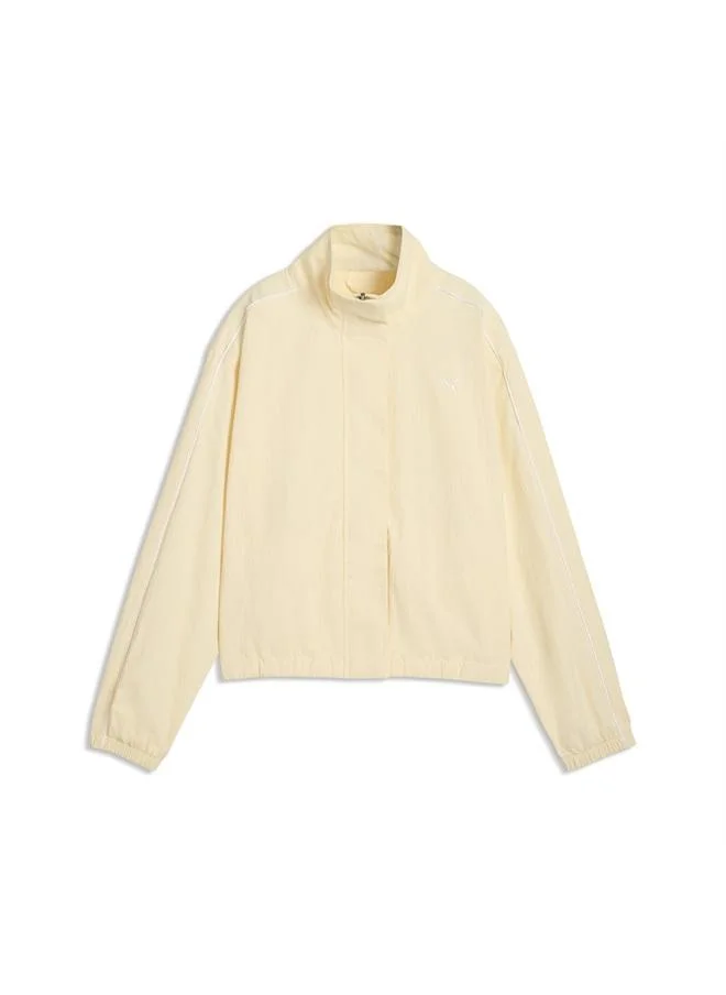 Puma Buttercream Tropical Speed Moto Woven Jacket Women for Women | Best Price UAE