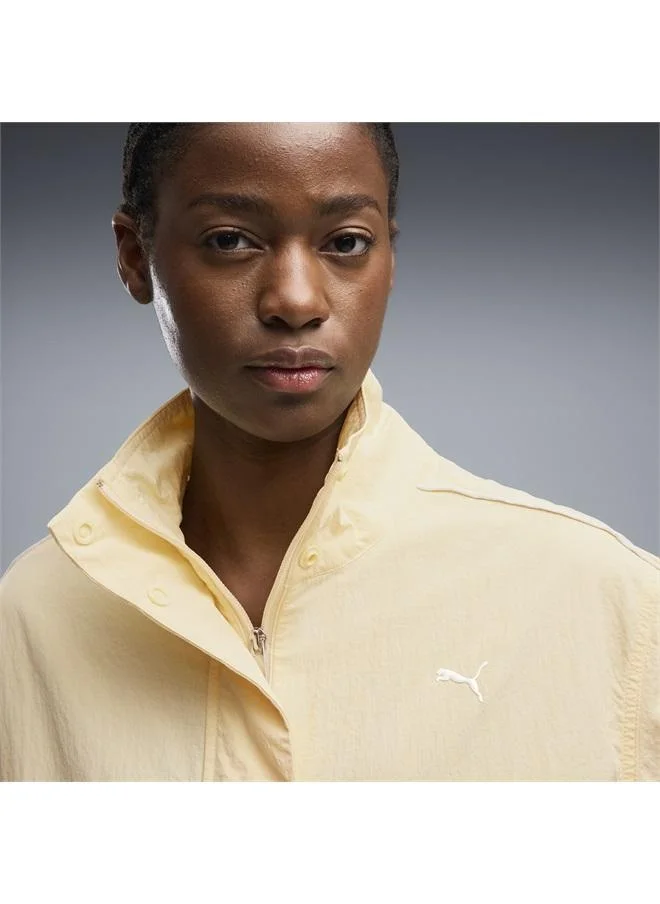 Puma Buttercream Tropical Speed Moto Woven Jacket Women for Women | Best Price UAE