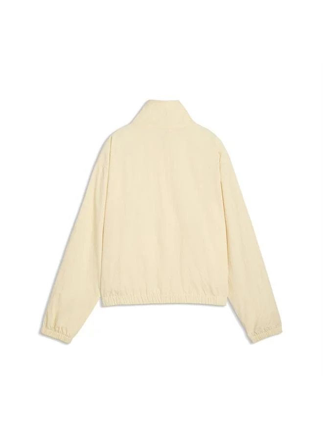 Puma Buttercream Tropical Speed Moto Woven Jacket Women for Women | Best Price UAE