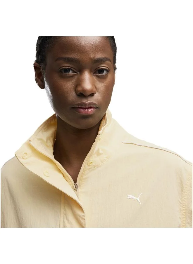 Puma Buttercream Tropical Speed Moto Woven Jacket Women for Women | Best Price UAE