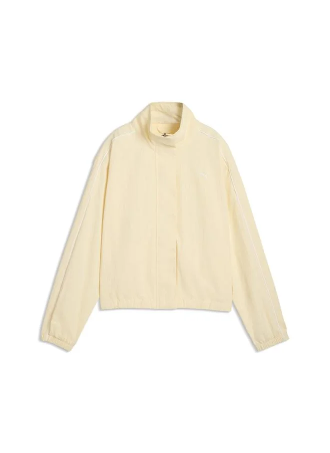 Puma Buttercream Tropical Speed Moto Woven Jacket Women for Women | Best Price UAE