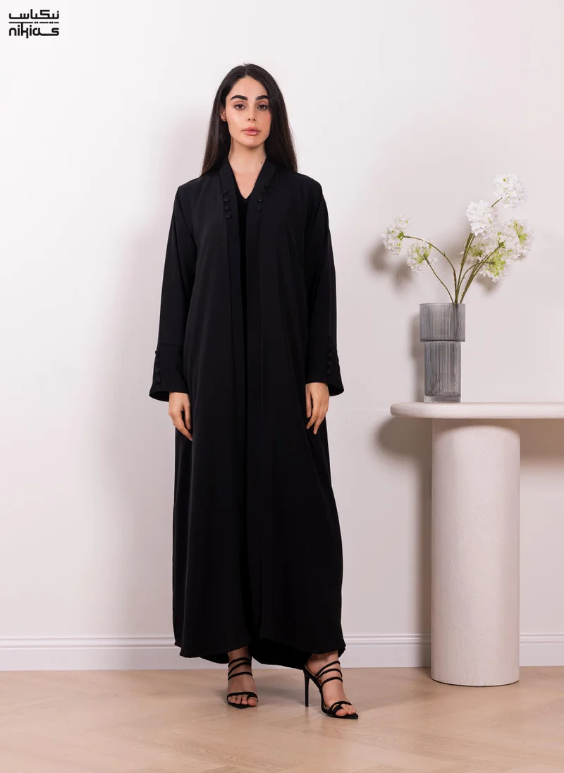 نيكياس Nikias Elegant Nida fabric abaya