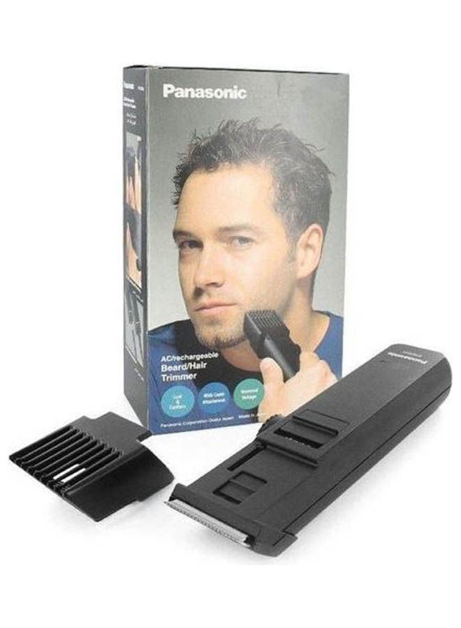 Panasonic Rechargeable Wet/Dry Beard & Hair Trimmer, 12 Cutting lengths, 1 hours full charge,40 min use- ER2051 Black - Image 2