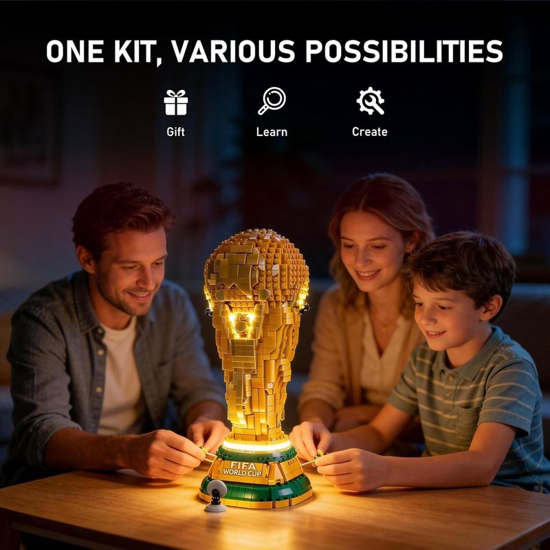 BRIKSMAX LED Lighting Set for LEGO FIFA World Cup Trophy 43020 - Compatible Light Kit - Image 5