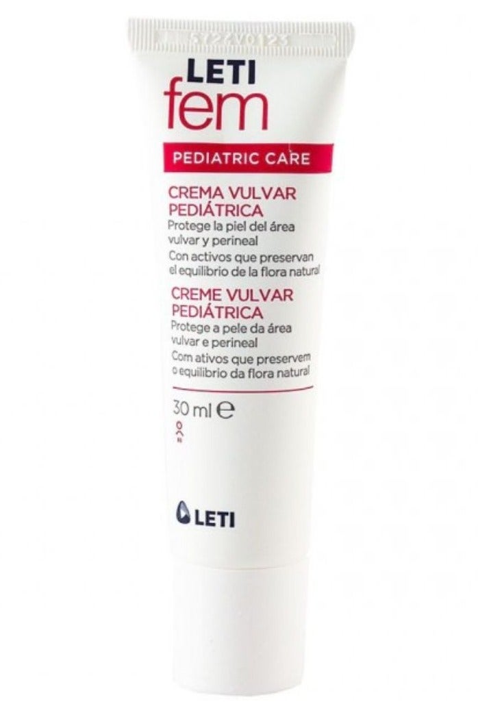 Leti Letifem Pediatric Care Vulvar Cream 30ml - Image 1