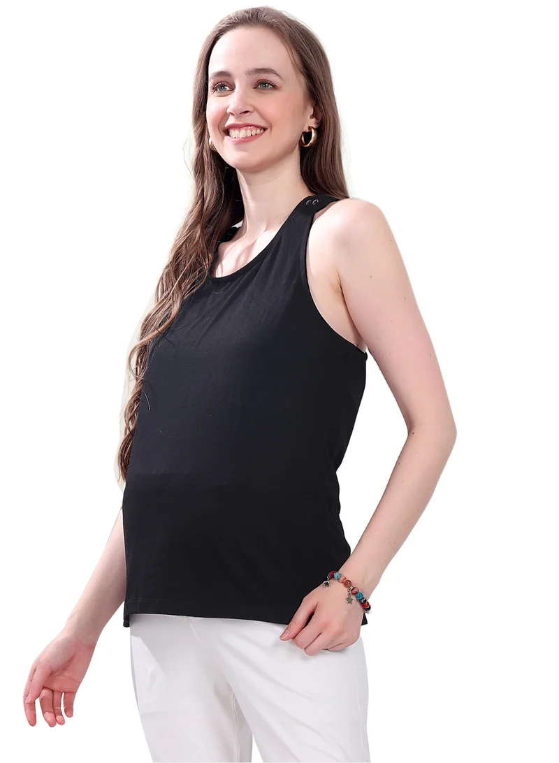TUMMY TUMMY Maternity and Nursing Tank Top Combo Pack  of 2