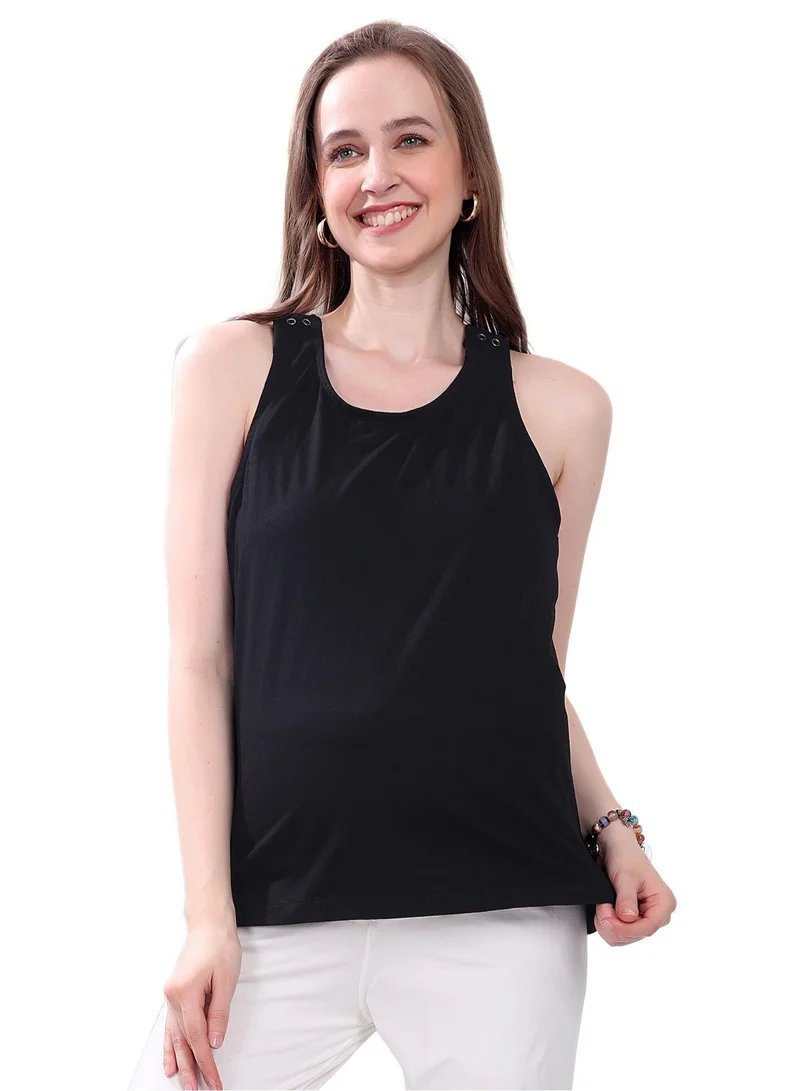 TUMMY TUMMY Maternity and Nursing Tank Top Combo Pack  of 2