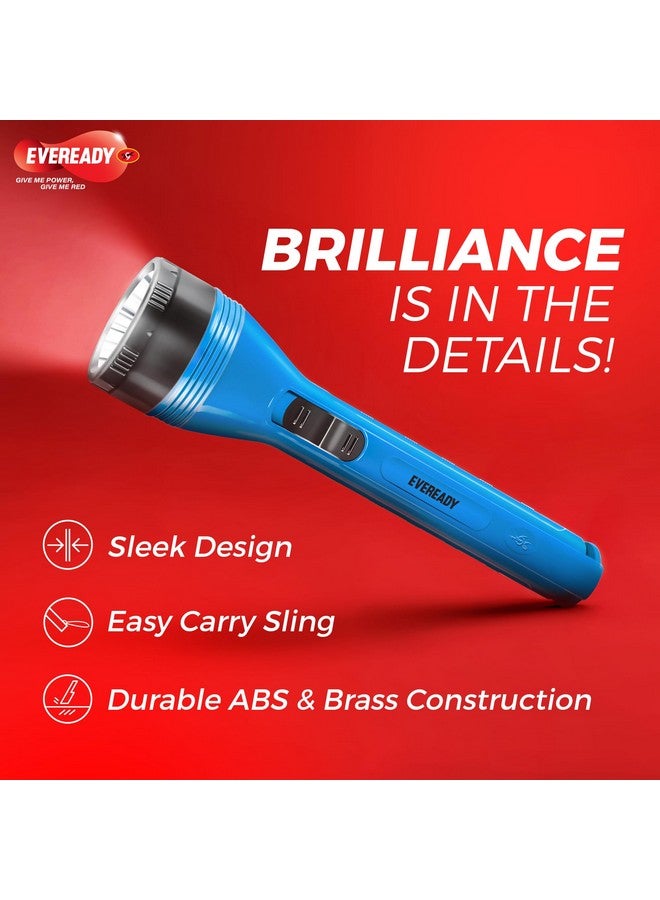 Eveready Eveready DL08 Radiance, 1W Emergency Torch, Durable ABS Body, Bright White LED Torch, Powered by 3xAA Batteries - Image 2