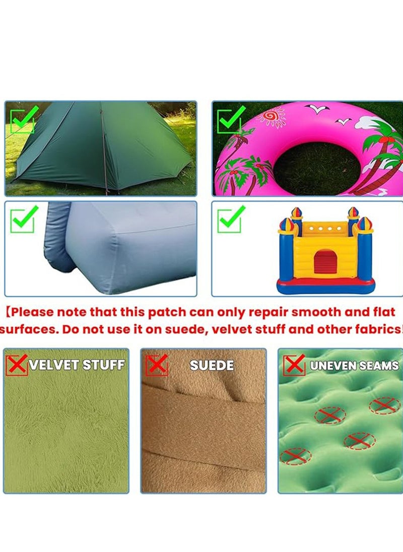 Generic - TPU Pool Float Repair Patch Kit – Inflatable Repair Patches for Pool Floats, Boats, Rafts, and Air Mattresses, 1m x 15cm (147g) - Image 1