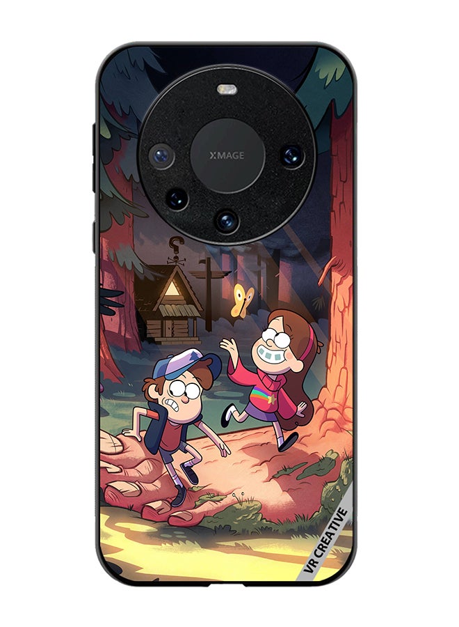 VR CREATIVE Protective Case Cover For Huawei Mate 60 Pro Gravity Falls Design Multicolour - Image 1