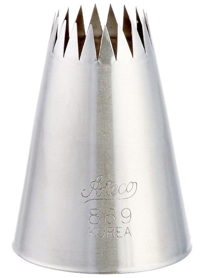 869 Pastry Tube - French Star - Size 9